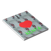 I Liebe Kenya Art Print Notizblock (angewinkelt)