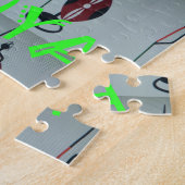 I Liebe Kenya Art Print Puzzle (Seite)