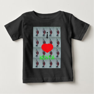 I Liebe Kenya Baby T-shirt