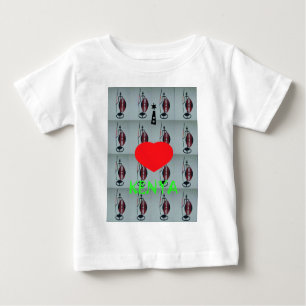 I Liebe Kenya Baby T-shirt