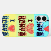 I Liebe Kenya Case-Mate iPhone Hülle (Rückseite (Horizontal))