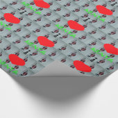 I Liebe Kenya Geschenkpapier (Ecke)