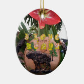 I Liebe kenya Hakuna Matata Geschenke Keramik Ornament (Rechts)