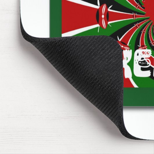 I Liebe Kenya Hakuna Matata Geschenke Mousepad (Ecke)