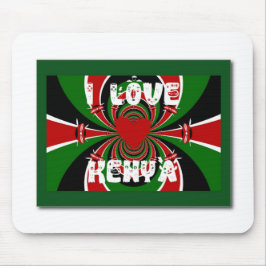I Liebe Kenya Hakuna Matata Geschenke Mousepad