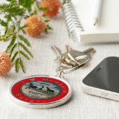 I Liebe Kenya Mombasa Animal Safaris Schlüsselanhänger (Seite)