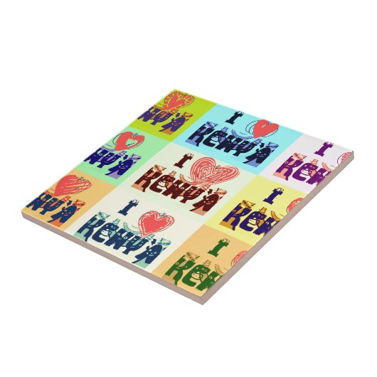 I Liebe Kenya.png Fliese (Seite)