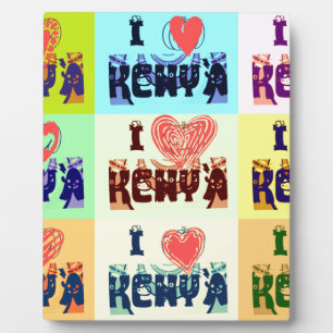 I Liebe Kenya.png Fotoplatte