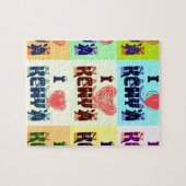 I Liebe Kenya Puzzle (Horizontal)