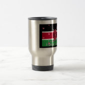 I Liebe Kenya und "Hakuna Matata" Kunstdrucken Reisebecher (Mittel)