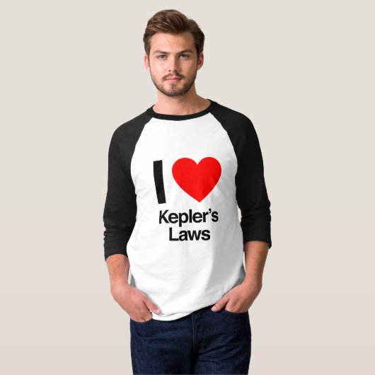 i Liebe keplers law T-Shirt (Vorne ganz)
