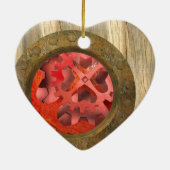 I LIEBE KERAMIKORNAMENT (Hinten)