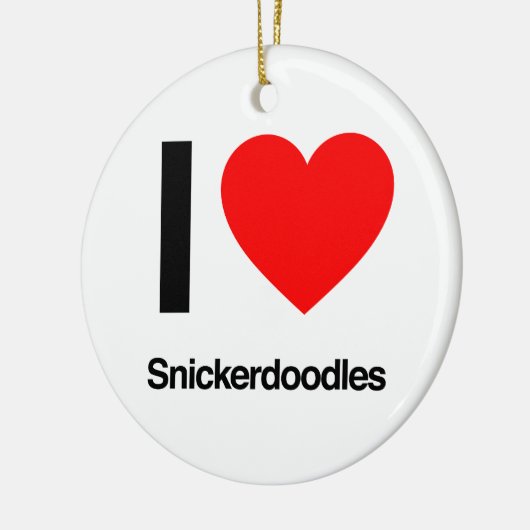 I LIEBE KERAMIKORNAMENT (Links)