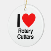 I LIEBE KERAMIKORNAMENT (Links)