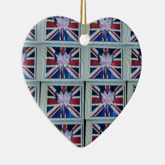 I LIEBE KERAMIKORNAMENT (Rechts)