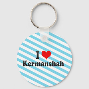 I Liebe Kermanshah, der Iran Schlüsselanhänger