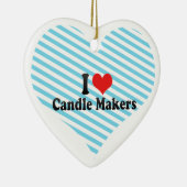 I Liebe-Kerzen-Hersteller Keramikornament (Rechts)