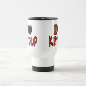 I Liebe Ketchup Reisebecher (Mittel)