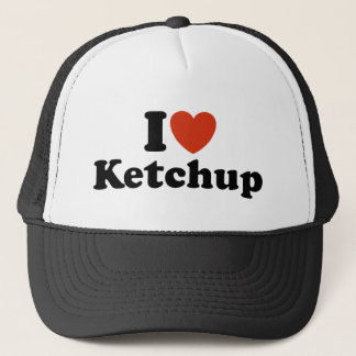 I Liebe Ketchup Truckerkappe