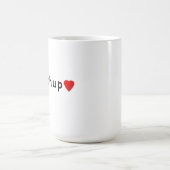 I Liebe Ketschup Kaffeetasse (Mittel)