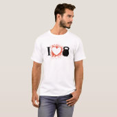 I Liebe Kettlebells T-Shirt (Vorne ganz)