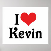 I Liebe Kevin Poster (Vorne)