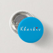 I Liebe Kharkiv Button (Vorne & Hinten)