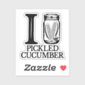 I Liebe Kichelkauz - Vintage Krustenhalle Aufkleber (Blatt)