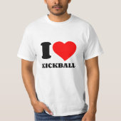 I LIEBE KICKBALL T-Shirt (Vorderseite)