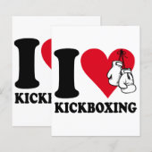 I Liebe Kickboxing (Vorne/Hinten)