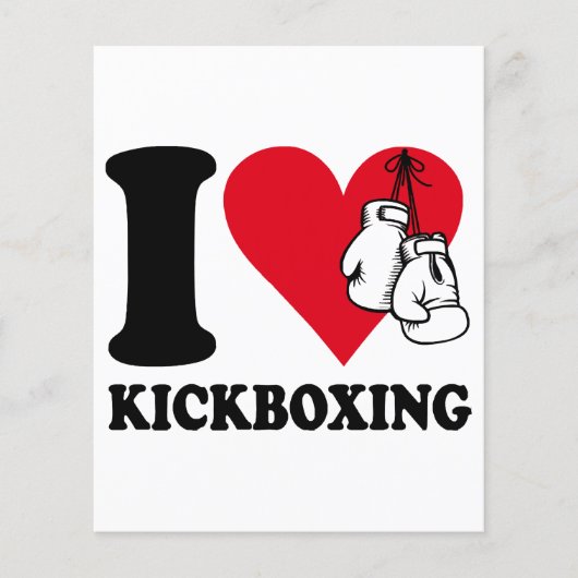 I Liebe Kickboxing (Vorderseite)
