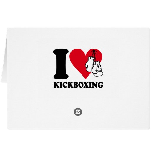 I Liebe Kickboxing (Rückseite Horizontal)