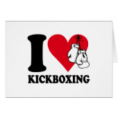 I Liebe Kickboxing (Vorderseite (Horizontal))