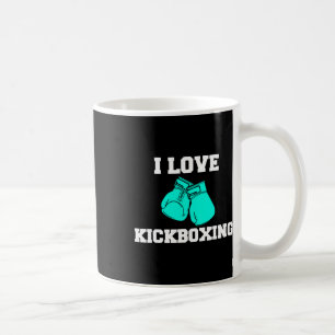 I Liebe Kickboxing Boxing Lover Boxer Kickboxing Kaffeetasse