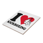 I Liebe Kickboxing Fliese (Seite)