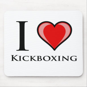 I Liebe Kickboxing Mousepad