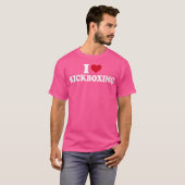 I Liebe Kickboxing T-Shirt (Vorne ganz)