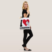 I Liebe Kickboxing Tasche (Am Model)