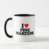 I LIEBE-KIEFERN-MARDER TASSE (Links)