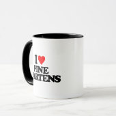 I LIEBE-KIEFERN-MARDER TASSE (Vorderseite Links)