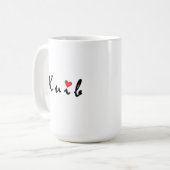 I Liebe Kiev Kaffeetasse (Vorderseite Links)