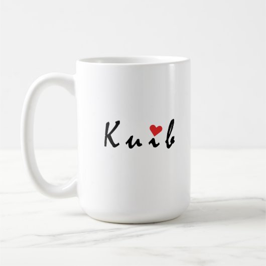 I Liebe Kiev Kaffeetasse (Links)