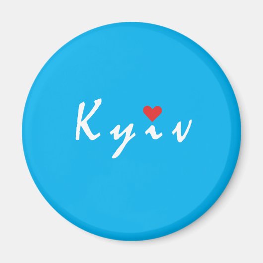 I Liebe Kiev Magnet (Vorne)