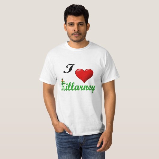 I Liebe Killarney 1 T-Shirt (Vorne ganz)