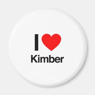 i Liebe Kimber Magnet