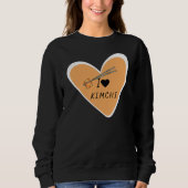 I Liebe Kimchi Sweatshirt (Vorderseite)
