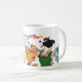I Liebe-Kindergarten Kaffeetasse (VorderseiteRechts)