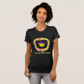 I Liebe King Cake, add text, T - Shirt (Vorne ganz)