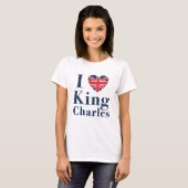 I Liebe King Charles T-Shirt (Vorne ganz)