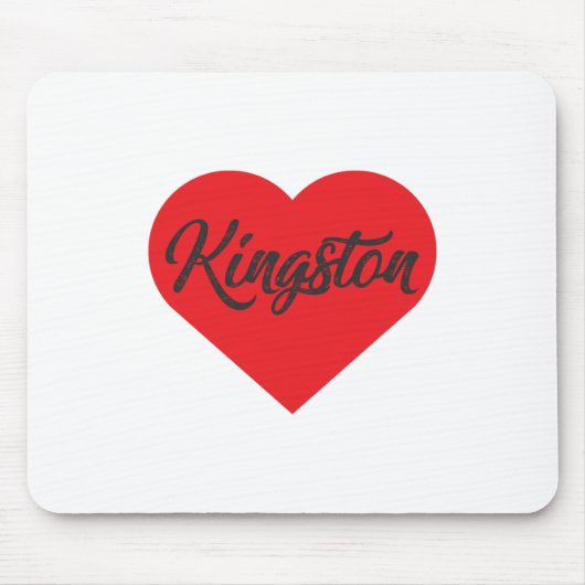 I Liebe Kingston - Jamaika Mousepad (Vorne)